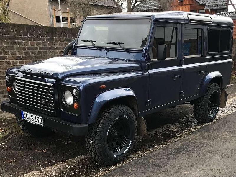 Gebraucht Land Rover Defender SE 122 PS (89 kW) 2008 Blau Kombi