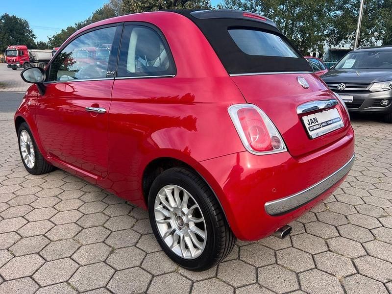 Gebraucht Fiat 500 Lounge 69 PS (50 kW) 2011 Rot Cabrio