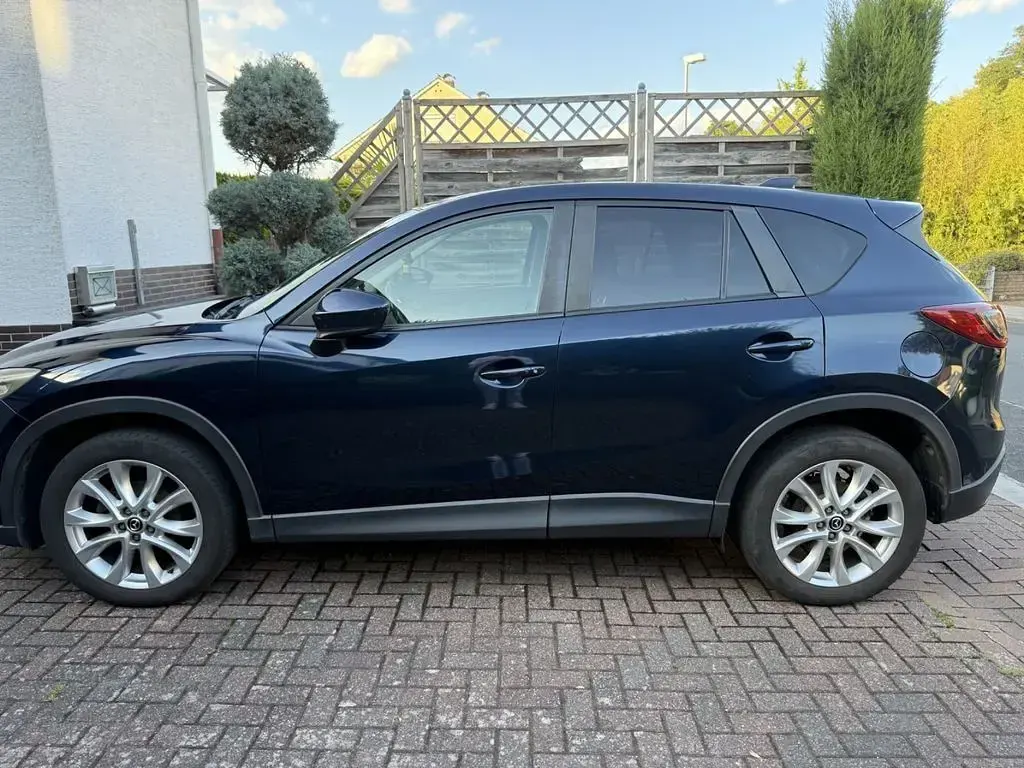 Gebraucht Mazda CX-5 Sports-Line 150 PS (110 kW) 2014 Blau SUV