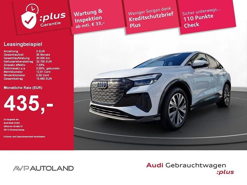 Gletscherweiss Gebraucht 2022 Audi Q4 Sportback e-tron Comfort SUV | 31.650 € (Fairer Preis) - Bild 1/4