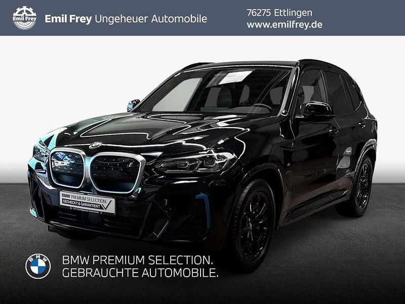 Schwarz Gebraucht 2022 BMW iX3 Sport Line SUV | 38.680 € (Superpreis) - Bild 1/3