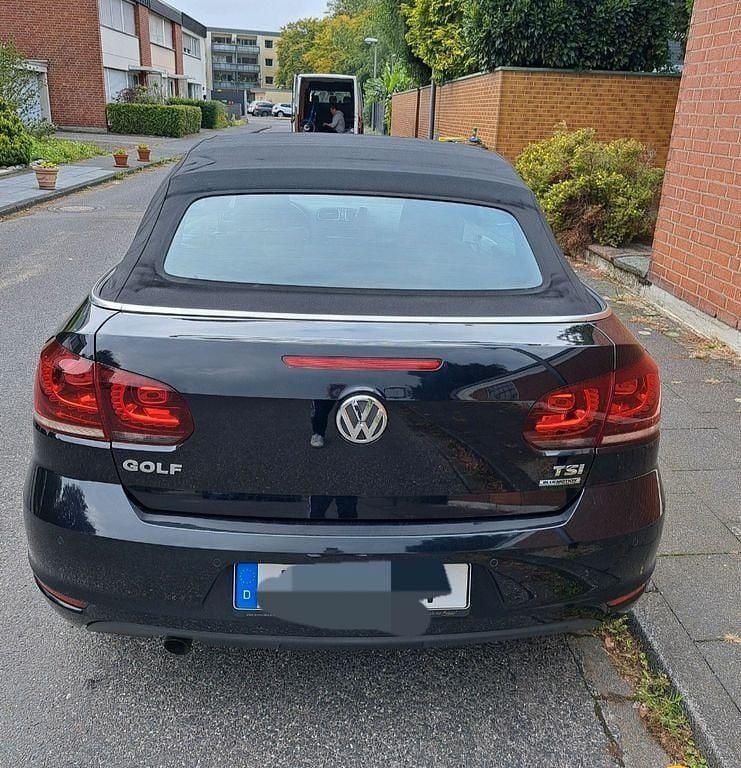 Gebraucht VW Golf Cabriolet 105 PS (77 kW) 2012 Schwarz Cabrio