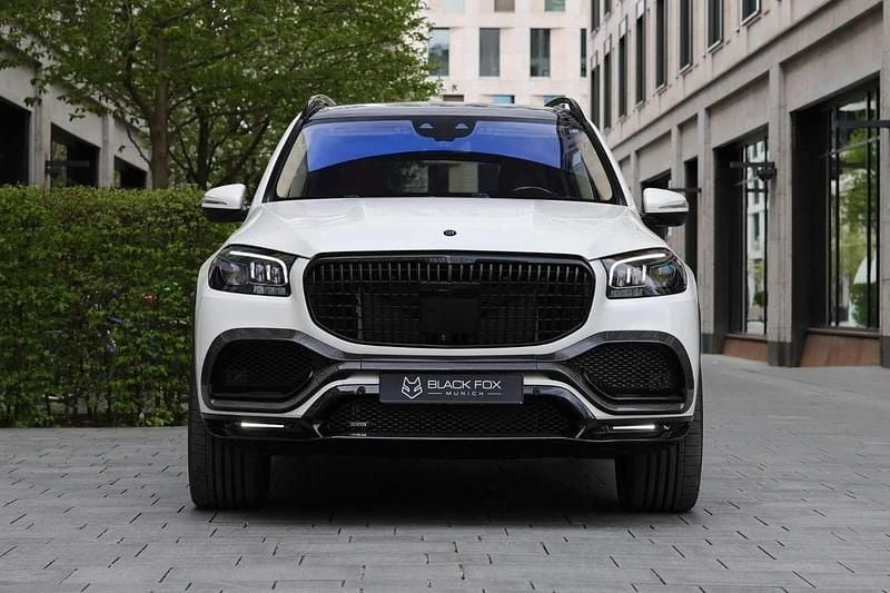 Diamond white metallic Gebraucht 2022 Mercedes GLS600 Maybach SUV | 279.638 € - Bild 1/4