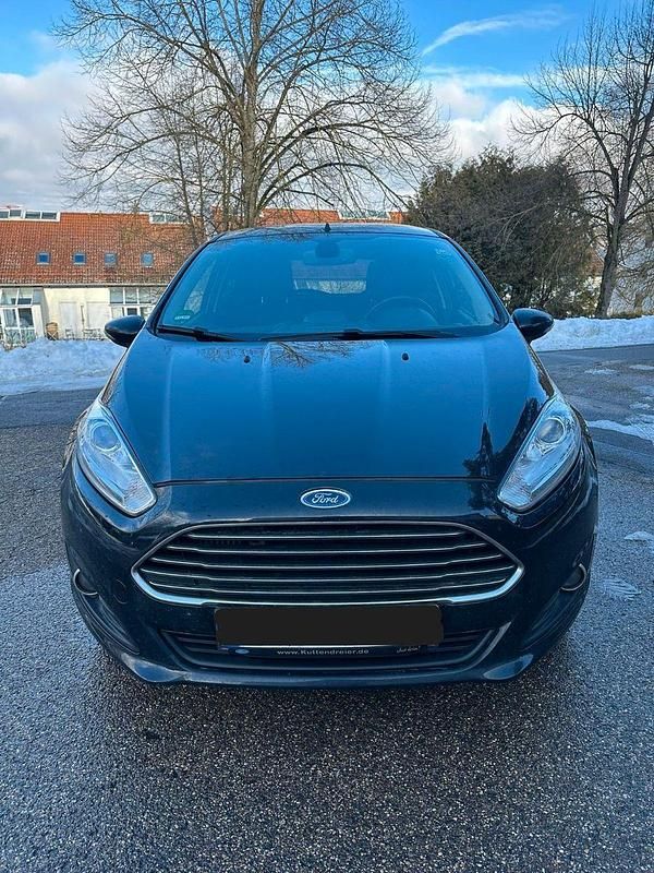 Gebraucht Ford Fiesta 101 PS (74 kW) 2017 Schwarz Kleinwagen