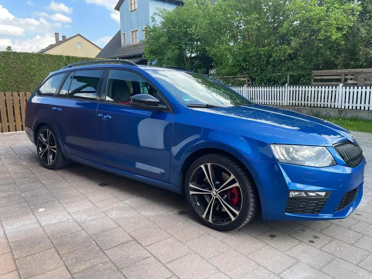 Gebraucht Skoda Octavia RS 2016 Blau Kombi