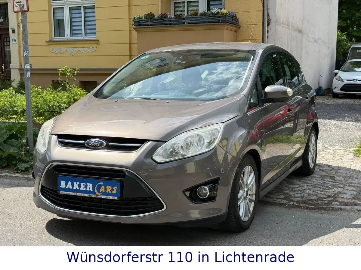Gebraucht Ford C-MAX Titanium 125 PS (91 kW) 2013 Braun Van / Kleinbus