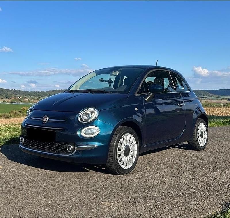 Gebraucht Fiat 500 Lounge 69 PS (50 kW) 2016 Blau Kleinwagen