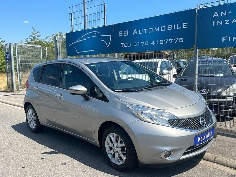 Gebraucht Nissan Note Acenta 90 PS (66 kW) 2015 Silber Van / Kleinbus