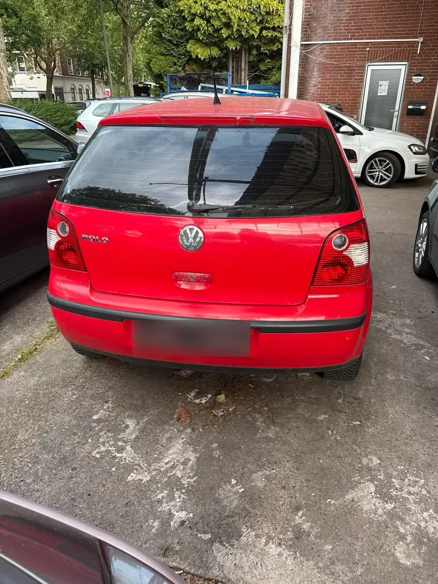 Gebraucht VW Polo 2003 Rot Kleinwagen