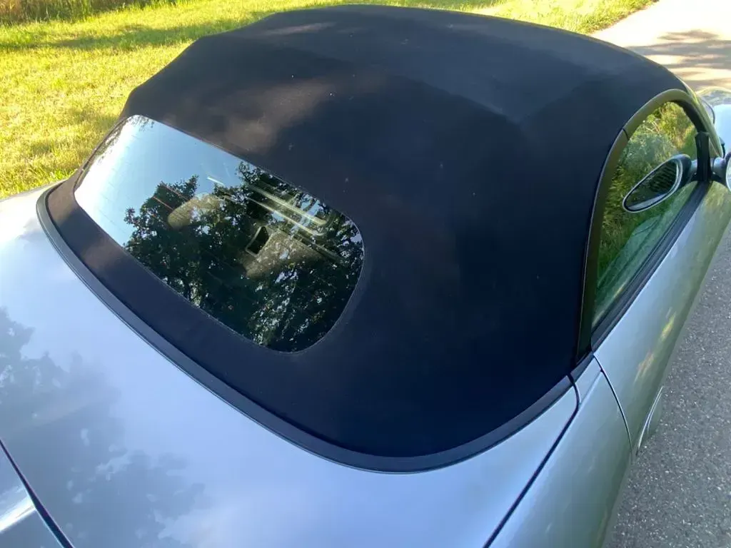 Gebraucht Porsche Boxster 228 PS (167 kW) 2003 Silber Cabrio