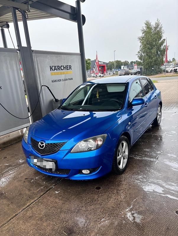 Blau Gebraucht 2003 Mazda 3 Comfort Kleinwagen | 1.500 € (Fairer Preis) - Bild 1/4