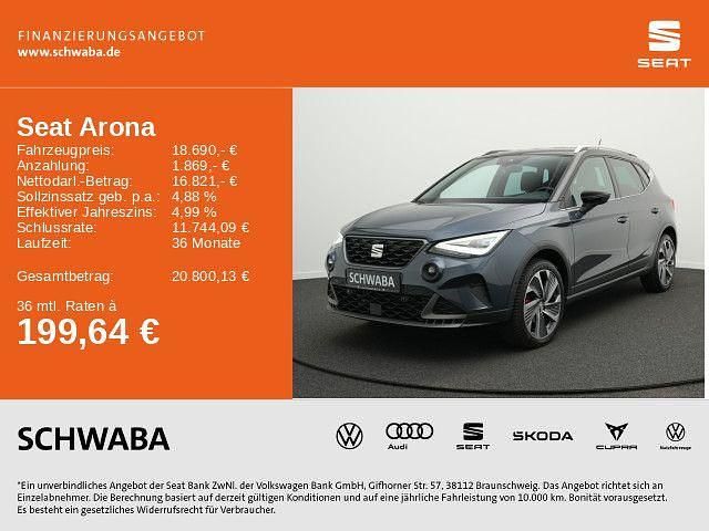 Grau Gebraucht 2021 Seat Arona FR SUV | 18.690 € (Fairer Preis) - Bild 1/4