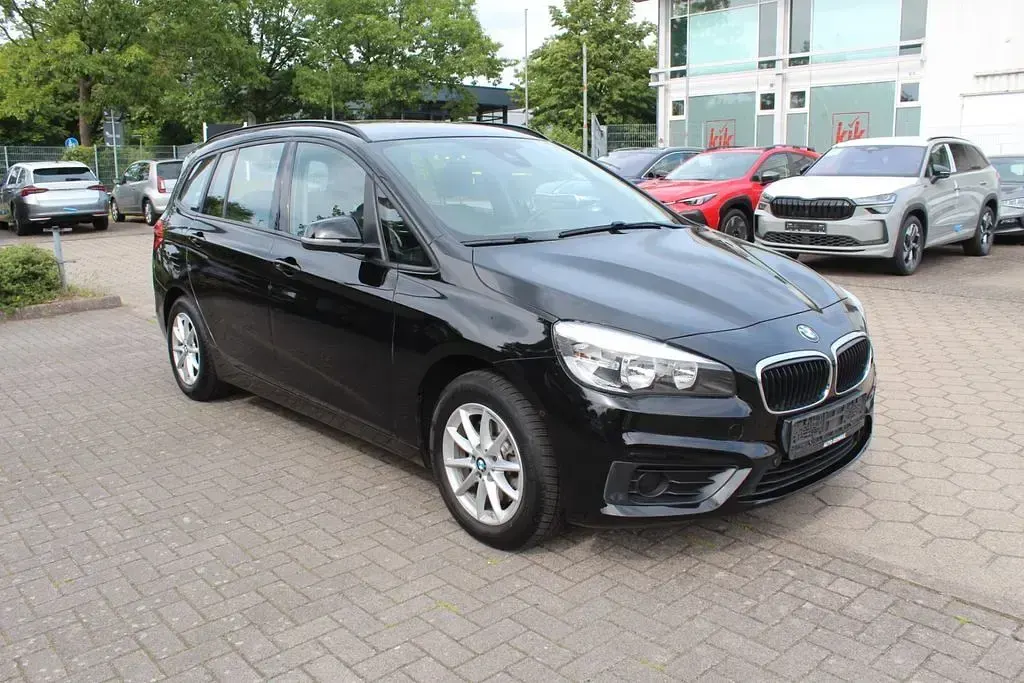 Gebraucht BMW 218 Gran Tourer 136 PS (100 kW) 2016 Schwarz Van / Kleinbus