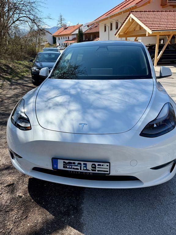 Gebraucht Tesla Model Y Long Range AWD 274 kW (373 PS) 2021 Weiß SUV