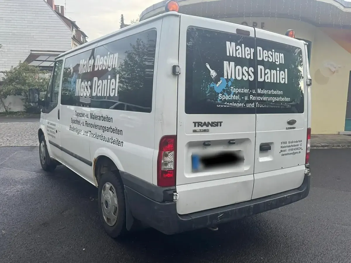 Używany Ford Transit 86 KM (63 kW) 2012 Biały Minivan