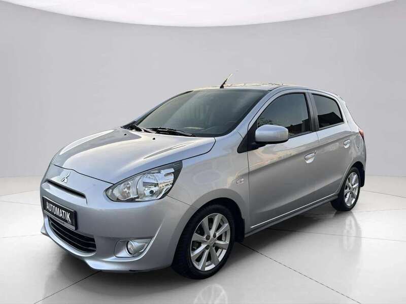 Silber Gebraucht 2014 Mitsubishi Space Star Kleinwagen | 9.490 € (Etwas zu teuer) - Bild 1/4