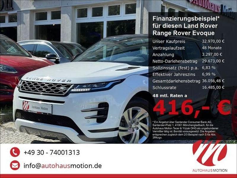 Fuji white Gebraucht 2021 Land Rover Range Rover evoque R-Dynamic SUV | 32.970 € (Fairer Preis) - Bild 1/4