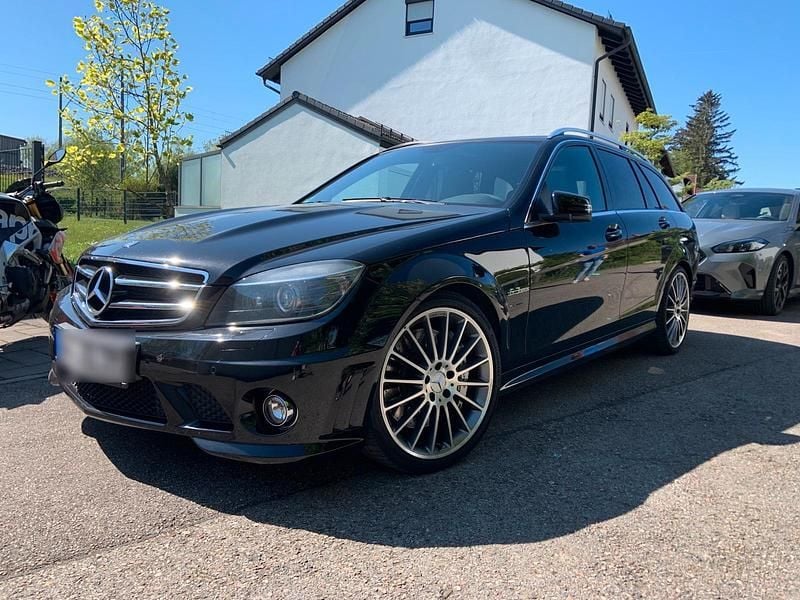 Schwarz Gebraucht 2010 Mercedes C63 AMG AMG Kombi | 39.999 € (Guter Preis) - Bild 1/4