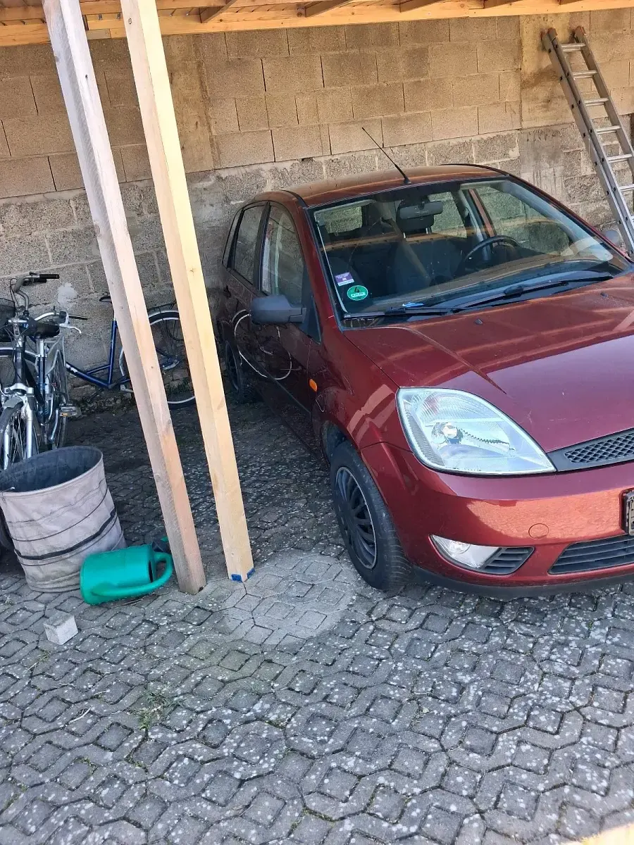 Brugt Ford Fiesta 69 HK (50 kW) 2003 Rød Hatchback