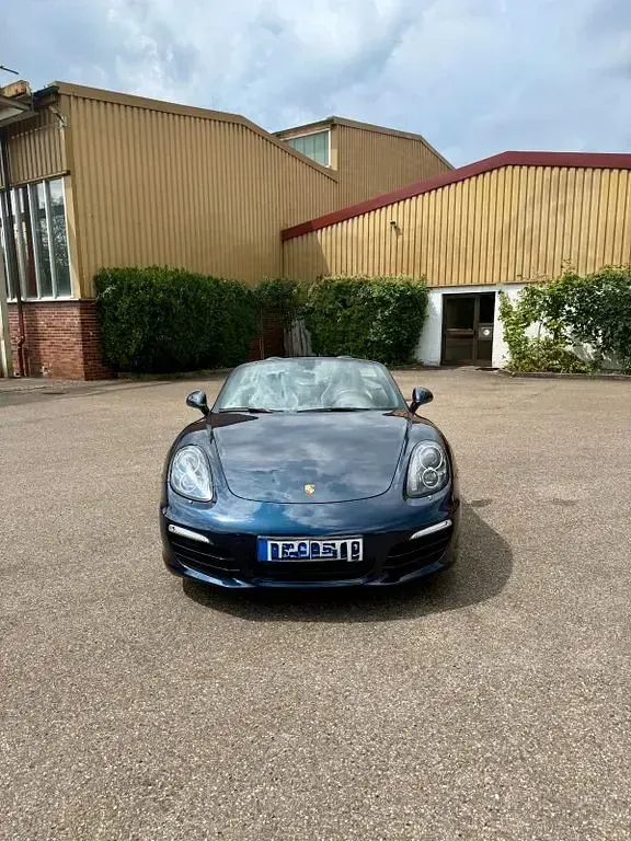 Gebraucht Porsche Boxster 265 PS (194 kW) 2014 Blau Cabrio