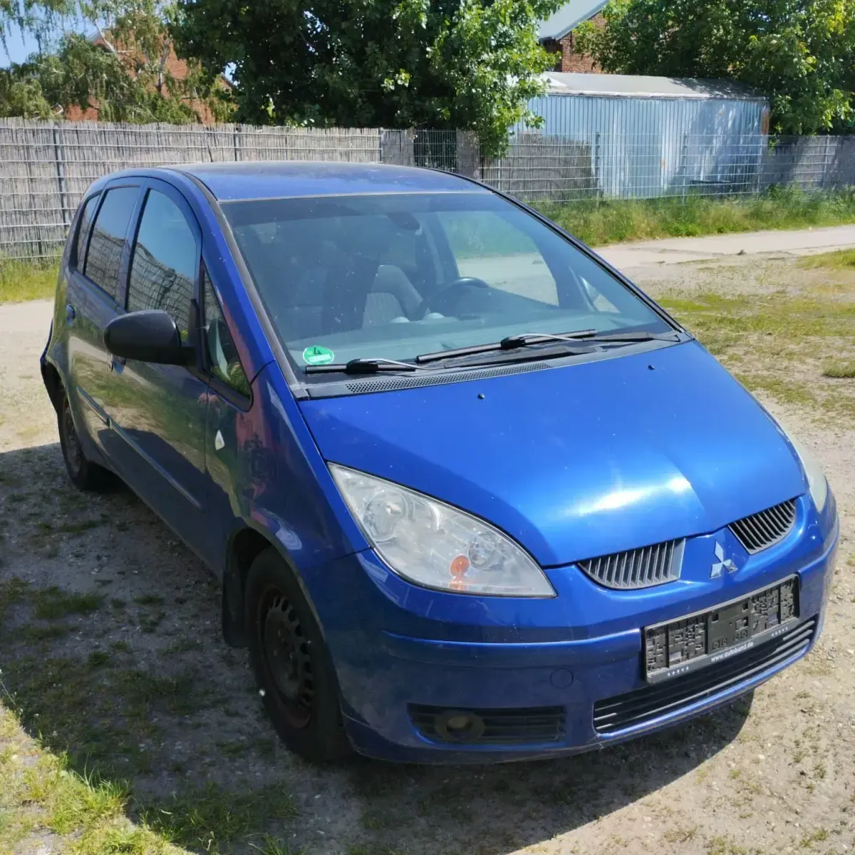 Gebraucht Mitsubishi Colt 95 PS (69 kW) 2006 Blau Kleinwagen