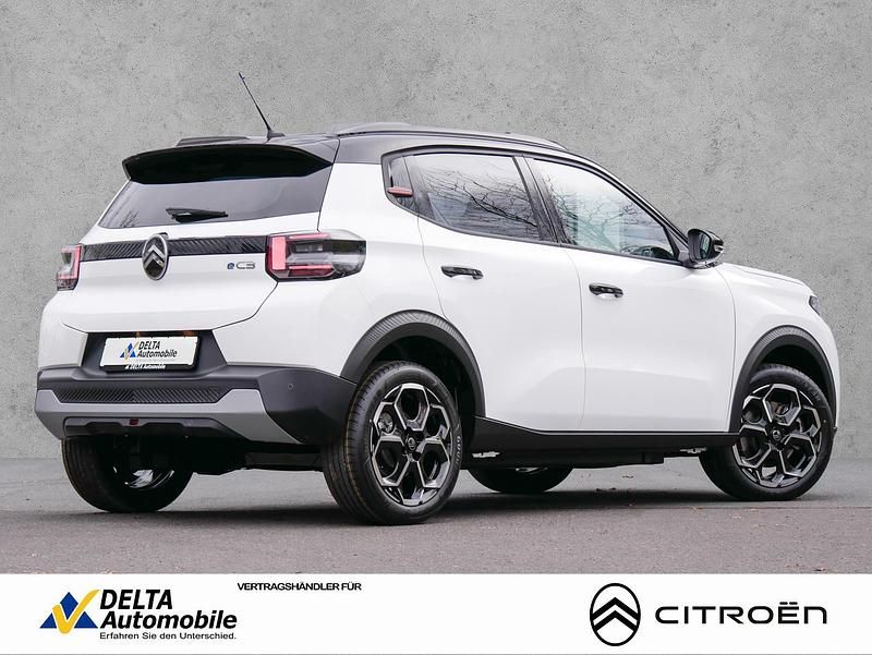 Neu Citroën e-C3 83 kW (113 PS) 2025 Lack weiss banquise/typ aussenverkleidung spiegel flach standard Limousine