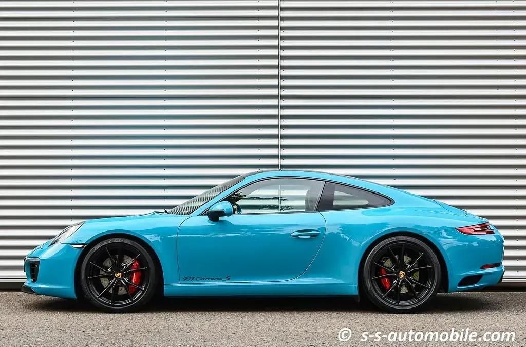 Gebraucht Porsche 911 Carrera S Chrono 420 PS (308 kW) 2017 Miamiblau Coupé