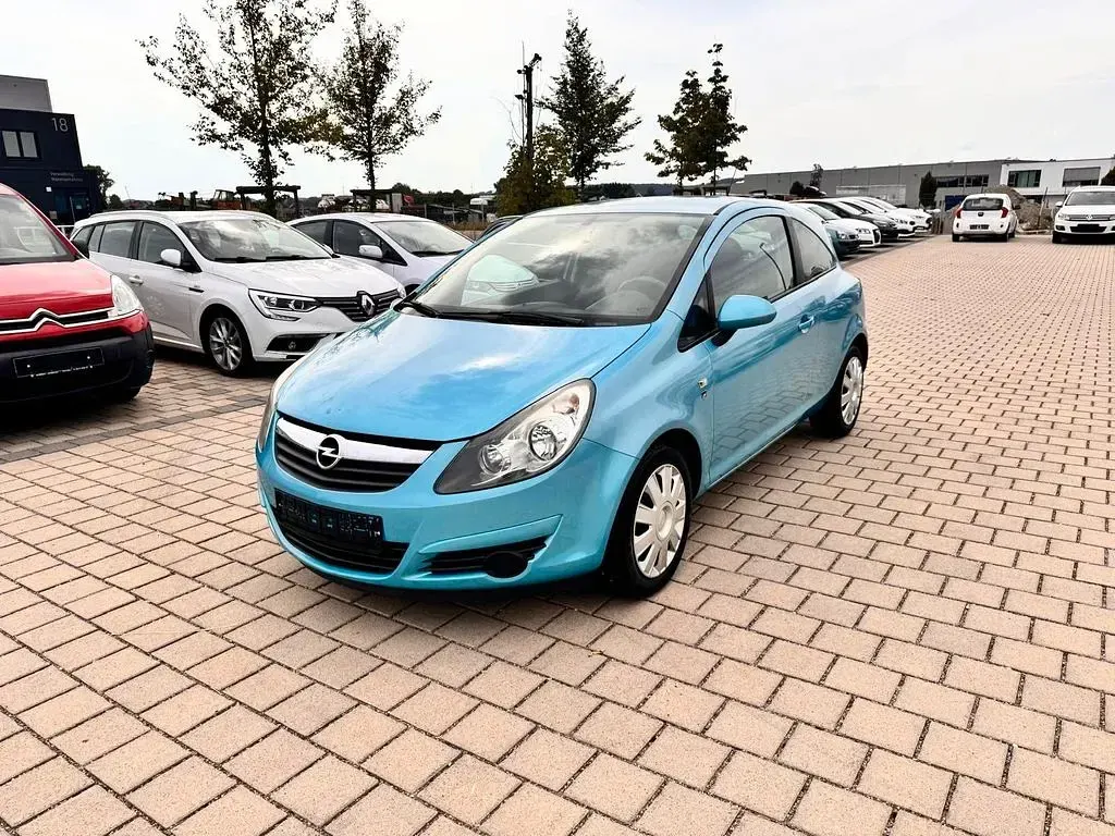 Gebraucht Opel Corsa Edition 69 PS (50 kW) 2010 Blau Kleinwagen