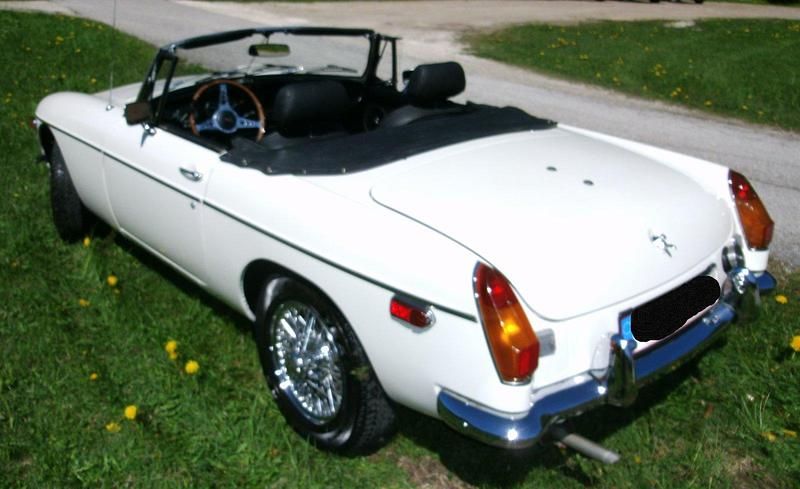 Gebraucht MG B 95 PS (69 kW) 1979 Weiß Cabrio