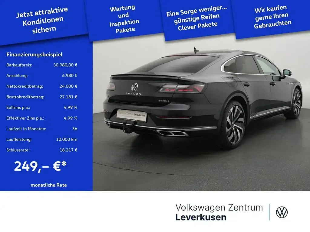 Gebraucht VW Arteon 218 PS (160 kW) 2022 Deep black Coupé
