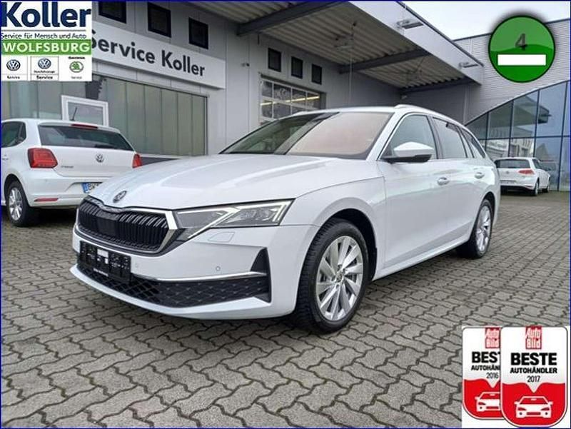 Weiß Gebraucht 2024 Skoda Octavia Exclusive Kombi | 29.370 € (Guter Preis) - Bild 1/2