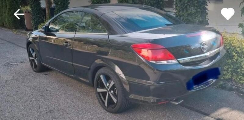 Schwarz Gebraucht 2007 Opel Astra Cabriolet Cabrio | 2.400 € (Superpreis) - Bild 1/4