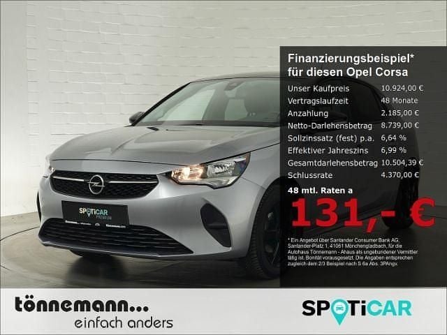 Grau Gebraucht 2021 Opel Corsa Edition Kleinwagen | 10.924 € (Guter Preis) - Bild 1/4