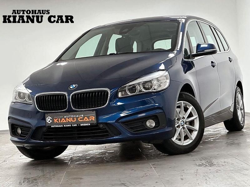 Blau Gebraucht 2016 BMW 218 Gran Tourer Advantage Van / Kleinbus | 12.750 € (Fairer Preis) - Bild 1/4