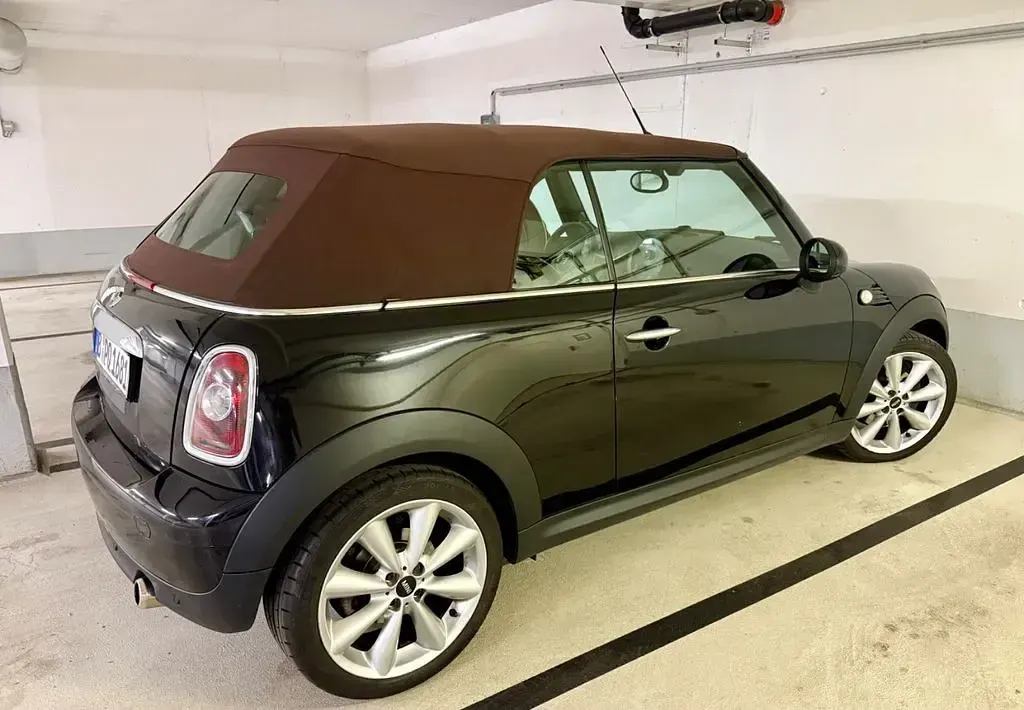 Gebraucht Mini Cooper Cabriolet 122 PS (89 kW) 2009 Schwarz Cabrio