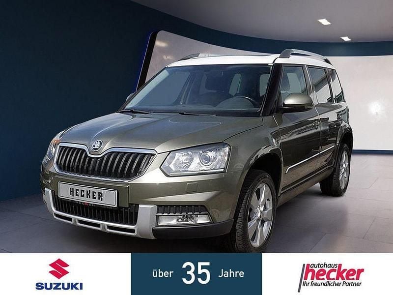 Grün Gebraucht 2016 Skoda Yeti Style SUV | 15.970 € (Fairer Preis) - Bild 1/4
