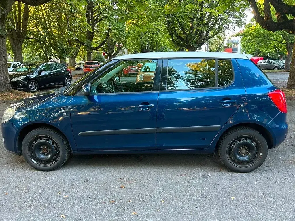 Gebraucht Skoda Fabia Sport 86 PS (63 kW) 2008 Blau Limousine