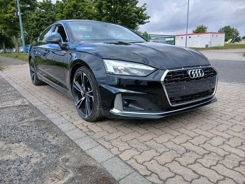Schwarz Gebraucht 2020 Audi A5 Sportback Advanced Limousine | 26.999 € (Guter Preis) - Bild 1/4