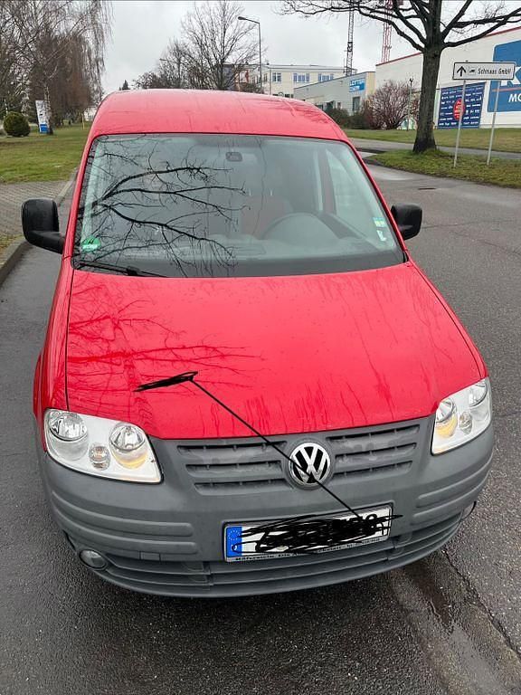 Gebraucht VW Caddy Life 80 PS (58 kW) 2009 Rot Van / Kleinbus