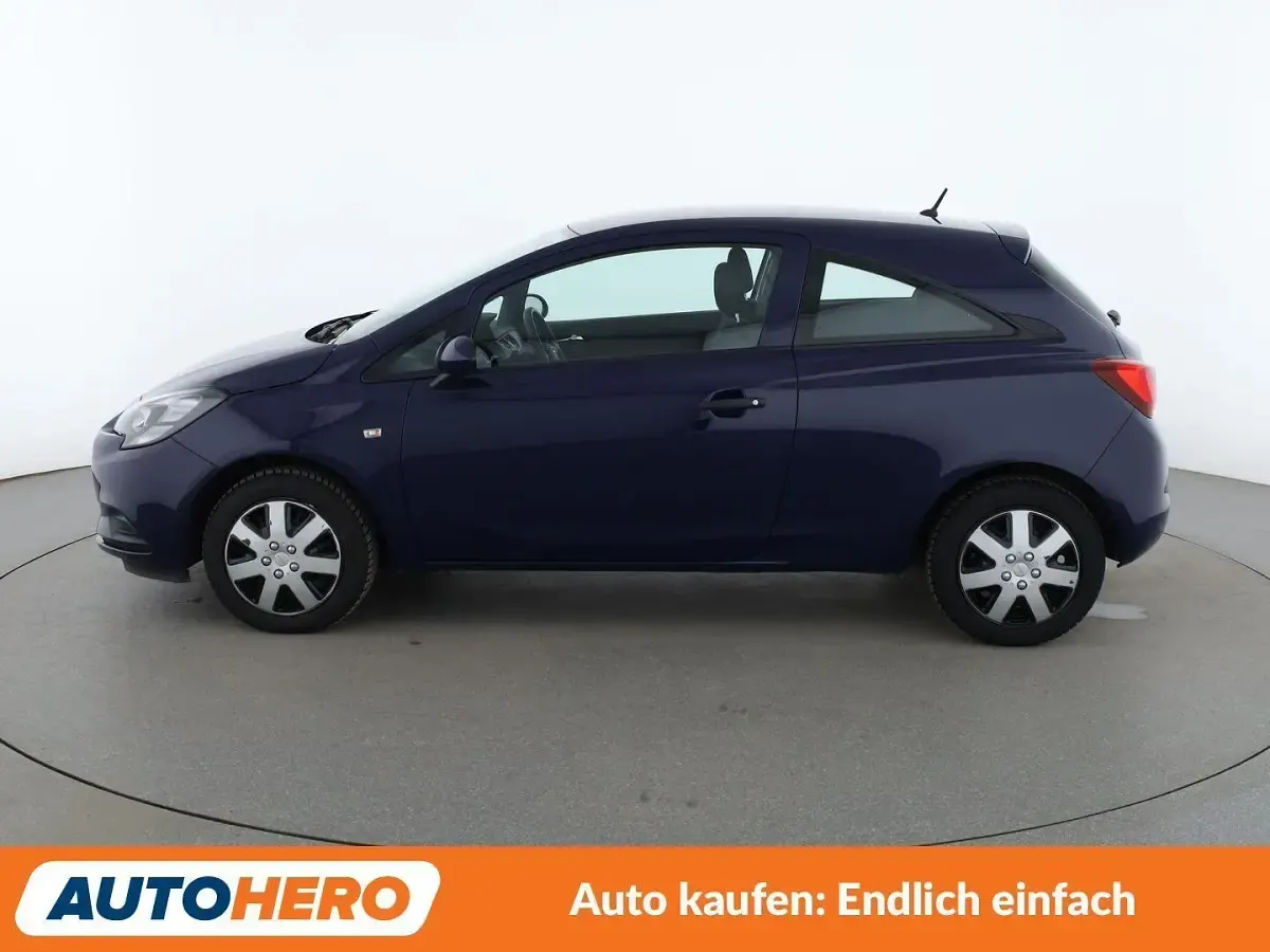 Gebraucht Opel Corsa Selection 69 PS (50 kW) 2015 Blau Kleinwagen