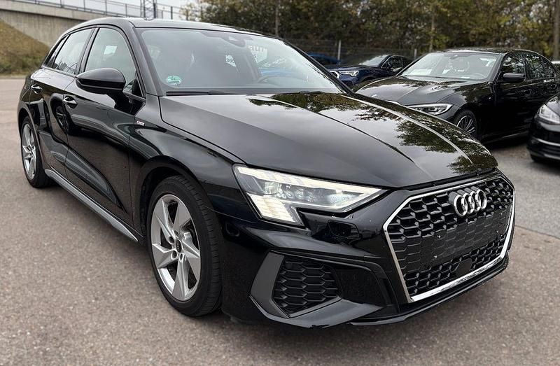 Gebraucht Audi A3 S-Line 150 PS (110 kW) 2023 Schwarz Limousine