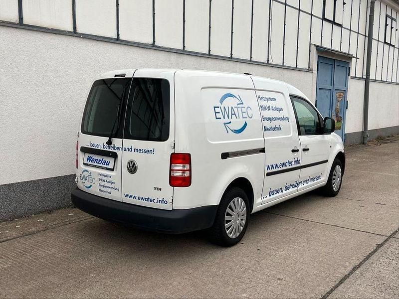 Gebraucht VW Caddy Maxi 102 PS (75 kW) 2012 Weiß Van / Kleinbus