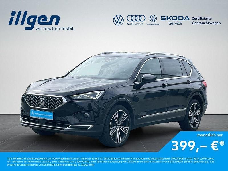 Schwarz / deep black (metallic) Gebraucht 2019 Seat Tarraco 4Drive SUV | 23.510 € (Fairer Preis) - Bild 1/4