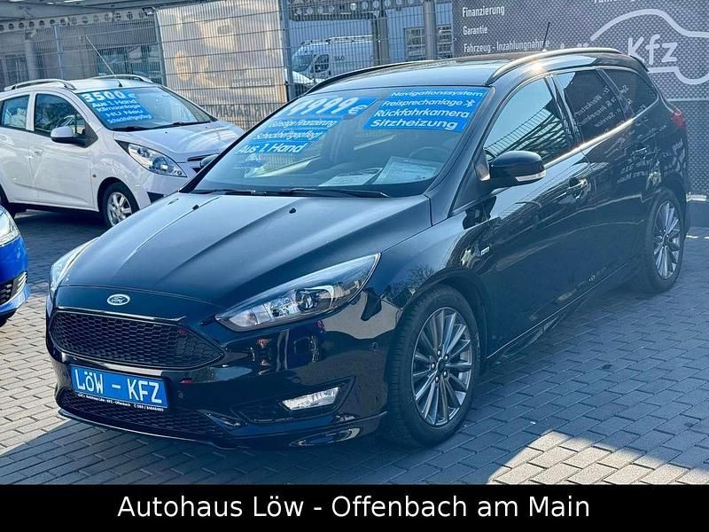 Usata Ford Focus ST-Line 125 CV (91 kW) 2017 Nero Station wagon