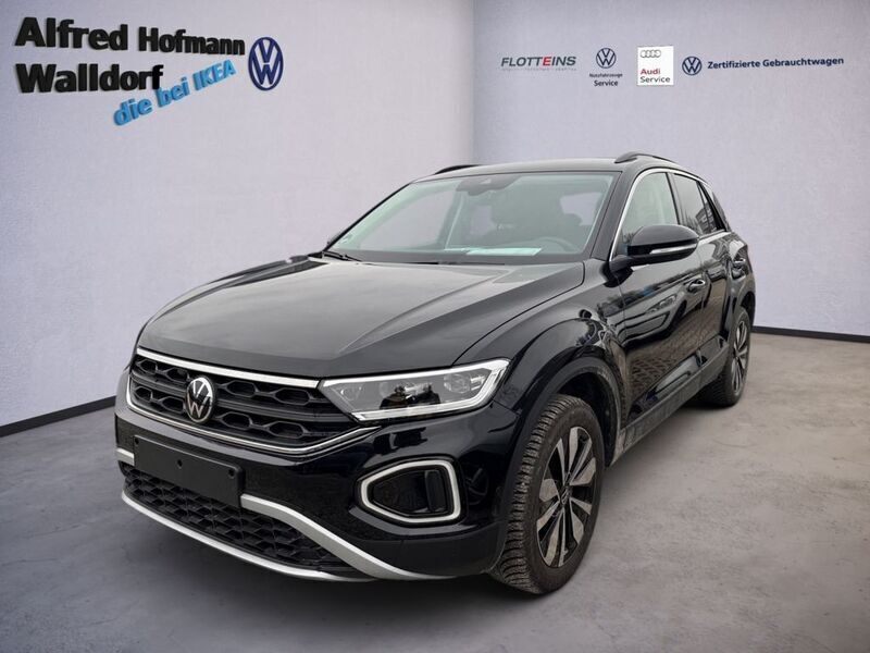 Schwarz Gebraucht 2024 VW T-Roc Move SUV | 32.701 € (Fairer Preis) - Bild 1/4