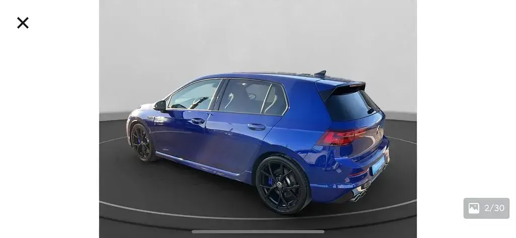 Gebraucht VW Golf VIII R 320 PS (235 kW) 2021 Blau Limousine