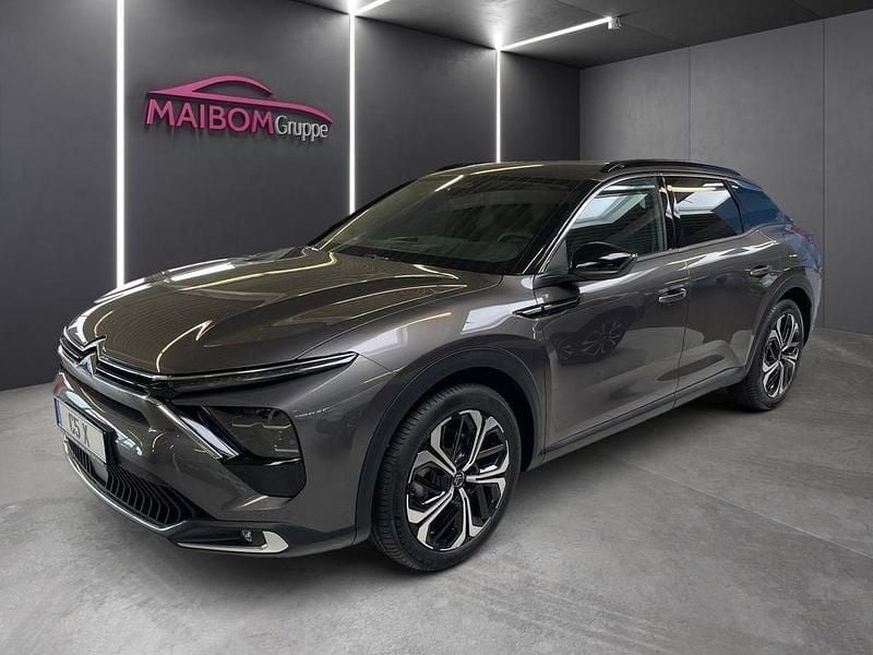 Platinium grau Gebraucht 2023 Citroën C5 X Shine Limousine | 25.990 € (Superpreis) - Bild 1/4