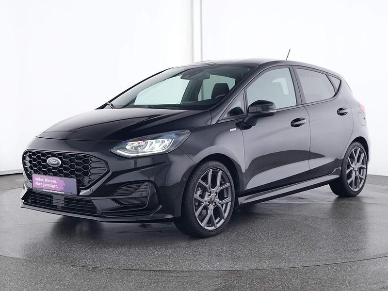 Gebraucht Ford Fiesta ST-Line 101 PS (74 kW) 2023 Obsidian schwarz Kleinwagen