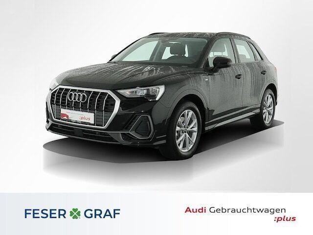 Mythosschwarz metallic Gebraucht 2024 Audi Q3 Ambiente SUV | 34.687 € (Superpreis) - Bild 1/3