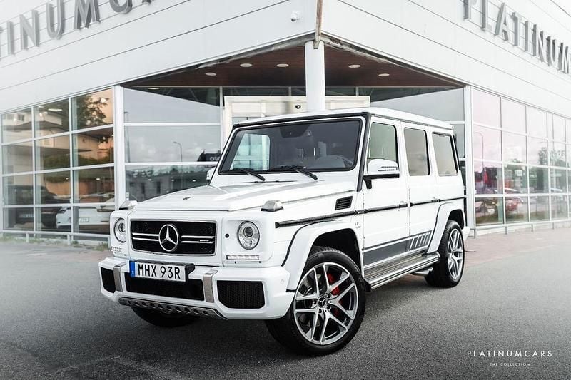 Weiß Gebraucht 2021 Mercedes G63 AMG Exclusive SUV | 91.317 € - Bild 1/4